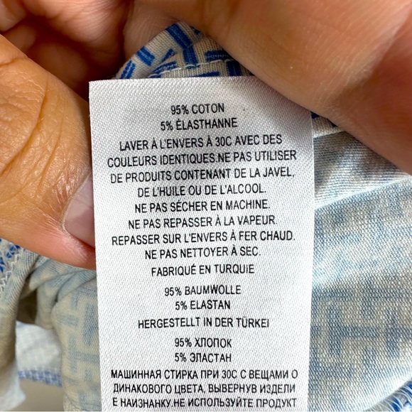 Ted Baker London Printed Golf Polo Size 6 EUC - Picture 7 of 8